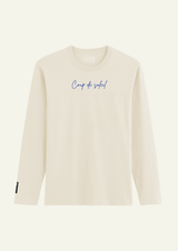 Tee-shirt manches longues Biarritz Ecru