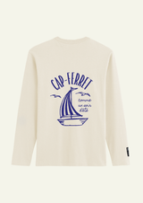 Tee-shirt manches longues Cap Ferret Ecru