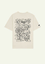 Tee-shirt Biquet x Wastendsea ecru