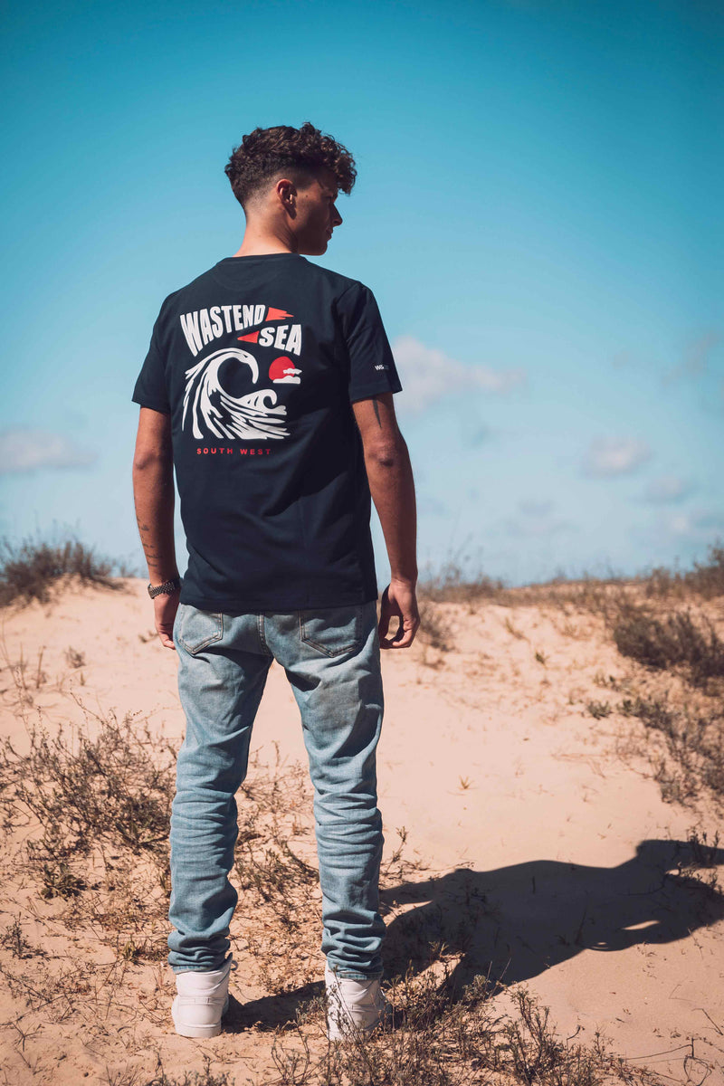 Tee-shirt Hossegor Marine