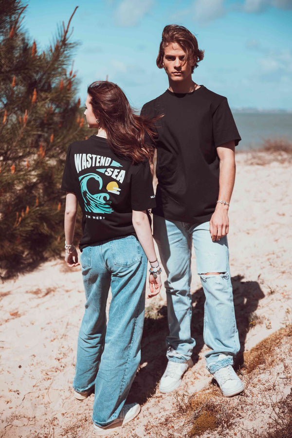 Tee-shirt Hossegor Noir