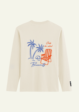 Tee-shirt manches longues Biarritz Ecru