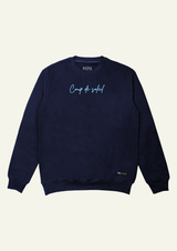 Sweat col rond Biarritz Marine