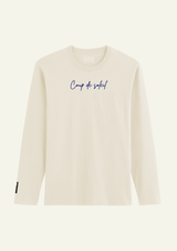 Tee-shirt manches longues Cap Ferret Ecru