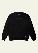 Sweat col rond Hossegor Noir