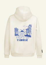 Sweat capuche St Jean de Luz ecru