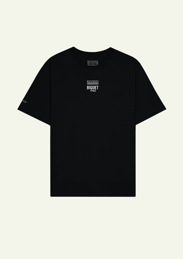Tee-shirt Biquet x Wastendsea noir