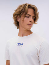 Tee-shirt L' Ocean Ecru